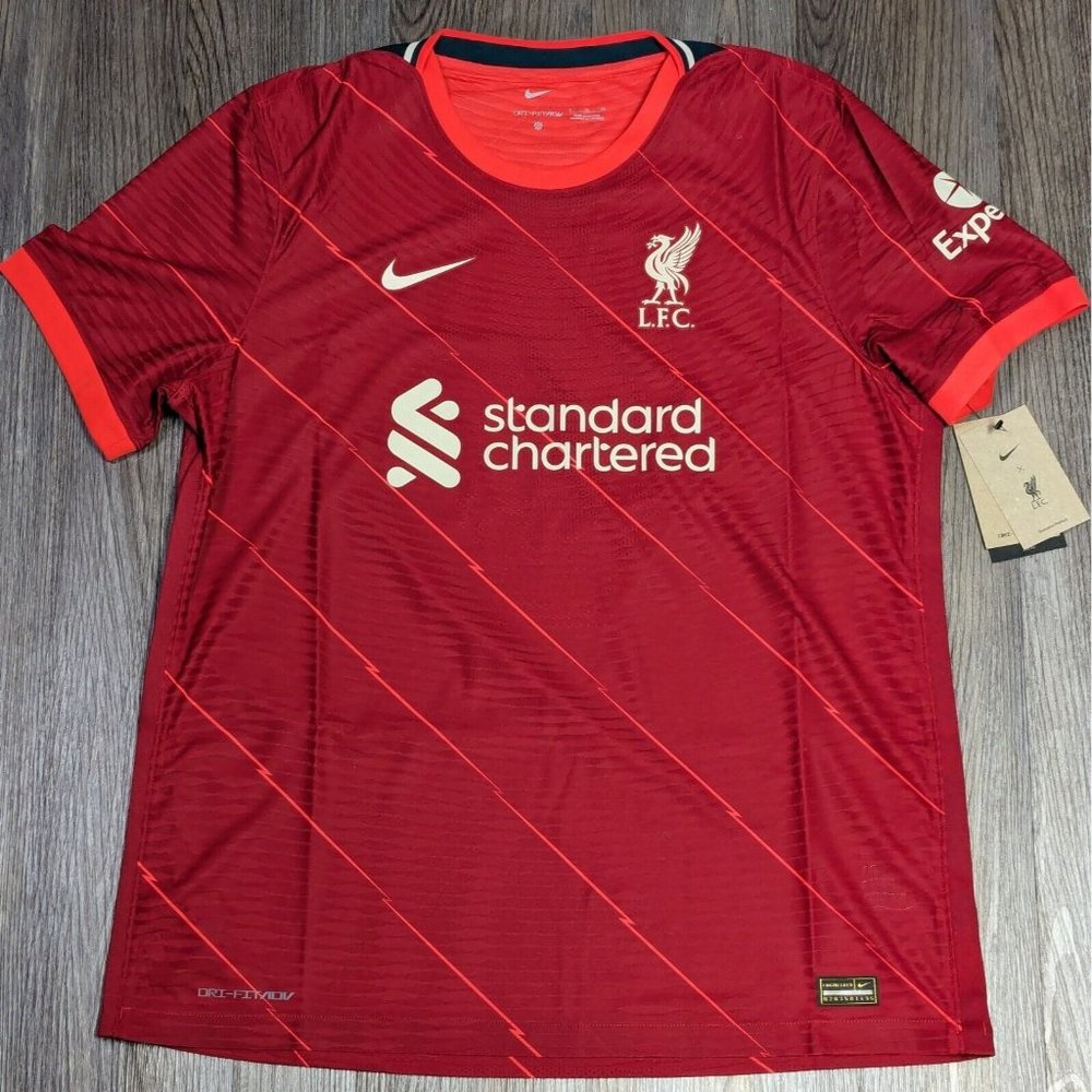 Liverpool FC 2021/22 Men's M Nike Authentic Vapor Match Home Jersey DB2533-688